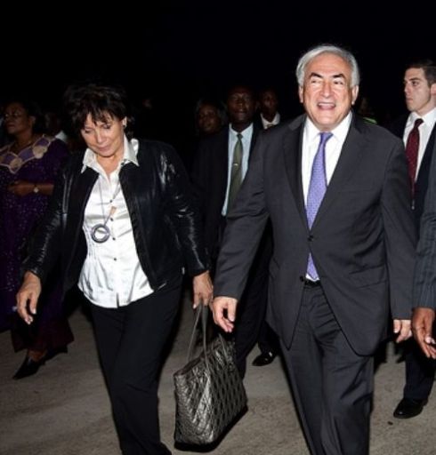 Anne Sinclair et Dominique Strauss-Kahn, un couple présidentiel?